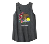 Drapeau de l'Illinois Débardeur