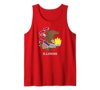 Drapeau de l'Illinois Débardeur