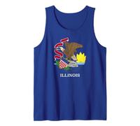 Drapeau de l'Illinois Débardeur