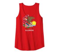 Drapeau de l'Illinois Débardeur