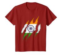 Drapeau de l'Inde, drapeau de l'Inde. T-Shirt