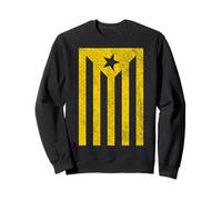 Drapeau de l'indépendance de la Catalogne Catalunya Catalan Red ESTELADA Sweatshirt