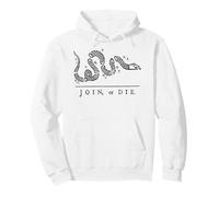 Drapeau de l'indépendance Gadsden 1776 avec Inscription « Join Or Die Snake » Sweat à Capuche