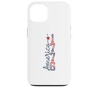 Drapeau de l'Indépendance Patriotique de l'Amérique 1776 Coque pour iPhone 13