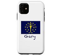 Drapeau de l'Indiana Gary - Souvenir des États-Unis Coque pour iPhone 11