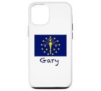 Drapeau de l'Indiana Gary - Souvenir des États-Unis Coque pour iPhone 12/12 Pro