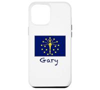 Drapeau de l'Indiana Gary - Souvenir des États-Unis Coque pour iPhone 12 Pro Max