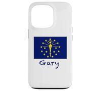 Drapeau de l'Indiana Gary - Souvenir des États-Unis Coque pour iPhone 13 Pro