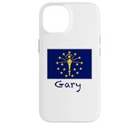 Drapeau de l'Indiana Gary - Souvenir des États-Unis Coque pour iPhone 14