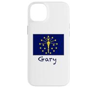 Drapeau de l'Indiana Gary - Souvenir des États-Unis Coque pour iPhone 14 Plus