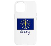 Drapeau de l'Indiana Gary - Souvenir des États-Unis Coque pour iPhone 15