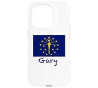 Drapeau de l'Indiana Gary - Souvenir des États-Unis Coque pour iPhone 15 Pro