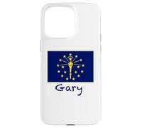 Drapeau de l'Indiana Gary - Souvenir des États-Unis Coque pour iPhone 15 Pro Max