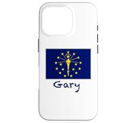 Drapeau de l'Indiana Gary - Souvenir des États-Unis Coque pour iPhone 16 Pro