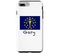 Drapeau de l'Indiana Gary - Souvenir des États-Unis Coque pour iPhone 7 Plus/8 Plus