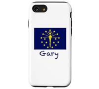 Drapeau de l'Indiana Gary - Souvenir des États-Unis Coque pour iPhone SE (2020) / 7/8