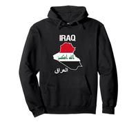Drapeau de l'Irak, IRQ Bagdad Home, Iraqi Pride, I Love Iraq Sweat à Capuche