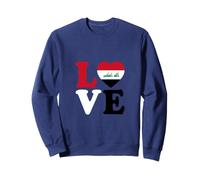 Drapeau de l'Irak, IRQ Bagdad Home, Iraqi Pride, I Love Iraq Sweatshirt
