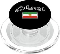 Drapeau de l'Iran PopSockets PopGrip pour MagSafe