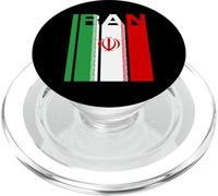 Drapeau de l'Iran PopSockets PopGrip pour MagSafe