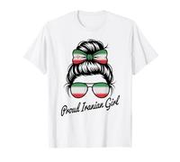 Drapeau de l'Iran pour Fille iranienne T-Shirt