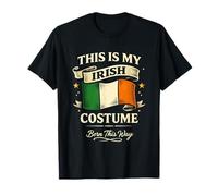 Drapeau de l'Irlande avec Inscription « This is My Irish Costume » T-Shirt