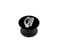 Drapeau de l'Irlande - Drapeau de la Harpe Irlandaise PopSockets PopGrip Adhésif
