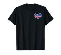 Drapeau de l'Islande - Croix Nordique - Atlantique Nord T-Shirt