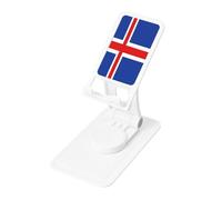 Drapeau de l'Islande - Support universel pour téléphone portable - Support réglable - Rotation à 360° - Trépied pour iPhone - Parfait pour un usage quotidien