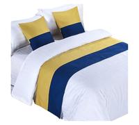 Drapeau de lit Housse de Couette, écharpe, Serviette, Protection, jeté de lit, for Chambre à Coucher, hôtel, décoration de Salle de Mariage(Color 11,50X240cm)
