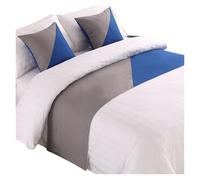 Drapeau de lit Housse de Couette, écharpe, Serviette, Protection, jeté de lit, for Chambre à Coucher, hôtel, décoration de Salle de Mariage(Color 1,50X210cm)
