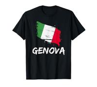 Drapeau de l'Italie Gênes - Souvenir de la fierté Italienne T-Shirt