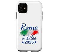 Drapeau de l'Italie Rome Souvenir Rome 2025 Jubilé pèlerins Coque pour iPhone 11