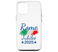 Drapeau de l'Italie Rome Souvenir Rome 2025 Jubilé pèlerins Coque pour iPhone 12/12 Pro