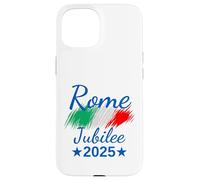 Drapeau de l'Italie Rome Souvenir Rome 2025 Jubilé pèlerins Coque pour iPhone 15