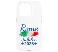Drapeau de l'Italie Rome Souvenir Rome 2025 Jubilé pèlerins Coque pour iPhone 15 Pro