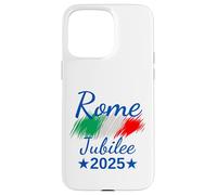 Drapeau de l'Italie Rome Souvenir Rome 2025 Jubilé pèlerins Coque pour iPhone 15 Pro Max