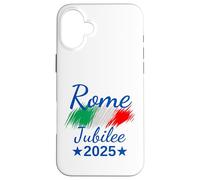 Drapeau de l'Italie Rome Souvenir Rome 2025 Jubilé pèlerins Coque pour iPhone 16 Plus