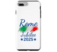 Drapeau de l'Italie Rome Souvenir Rome 2025 Jubilé pèlerins Coque pour iPhone 7 Plus/8 Plus