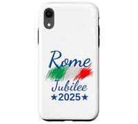 Drapeau de l'Italie Rome Souvenir Rome 2025 Jubilé pèlerins Coque pour iPhone XR