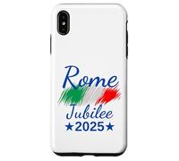 Drapeau de l'Italie Rome Souvenir Rome 2025 Jubilé pèlerins Coque pour iPhone XS Max