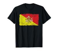 Drapeau de l'Italie SICILIA PALERMO TRISKELION T-Shirt