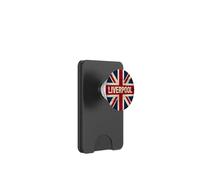 Drapeau de Liverpool Angleterre Grande-Bretagne Royaume-Uni Born and Bred Music PopSockets PopWallet pour MagSafe