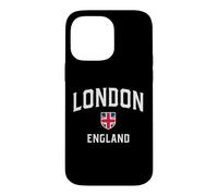 Drapeau de Londres Angleterre Patriot Shield Coque pour iPhone 14 Pro Max