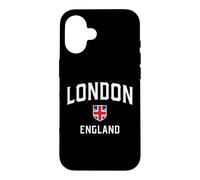 Drapeau de Londres Angleterre Patriot Shield Coque pour iPhone 16