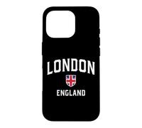 Drapeau de Londres Angleterre Patriot Shield Coque pour iPhone 16 Pro
