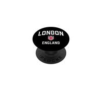 Drapeau de Londres Angleterre Patriot Shield PopSockets PopGrip Adhésif
