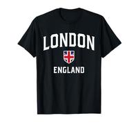 Drapeau de Londres Angleterre Patriot Shield T-Shirt