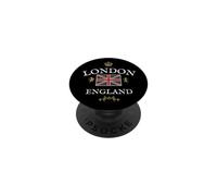 Drapeau de Londres Angleterre Royaume-Uni Union Jack Grande-Bretagne Royaume-Uni PopSockets PopGrip Adhésif