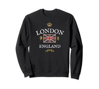 Drapeau de Londres Angleterre Royaume-Uni Union Jack Grande-Bretagne Royaume-Uni Sweatshirt